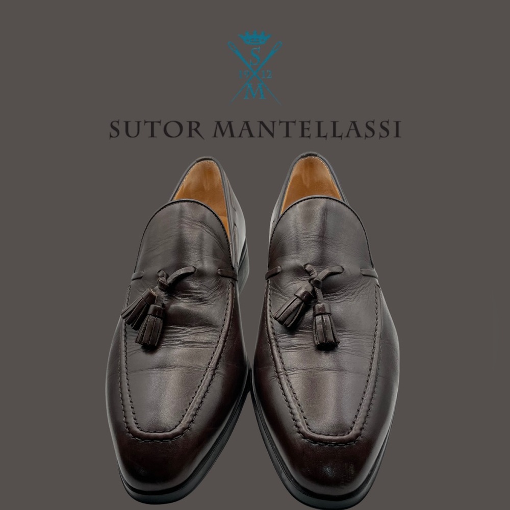 Elegant Brown Tassel Loafers